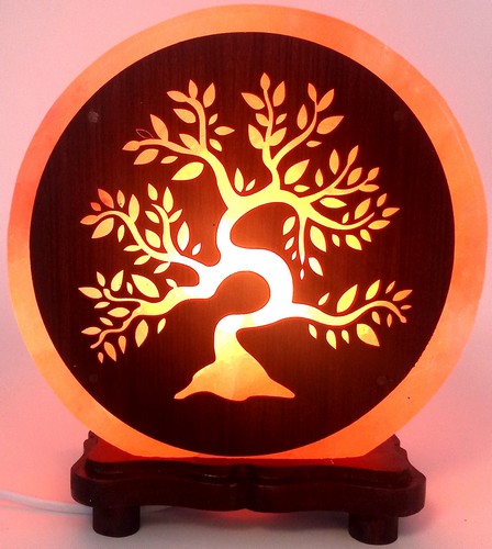 Lampe de Sel Himalaya Arbre de Vie