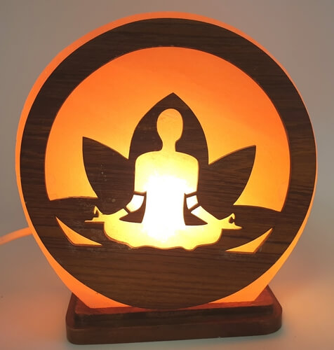 Lampe de Sel Yoga Méditation